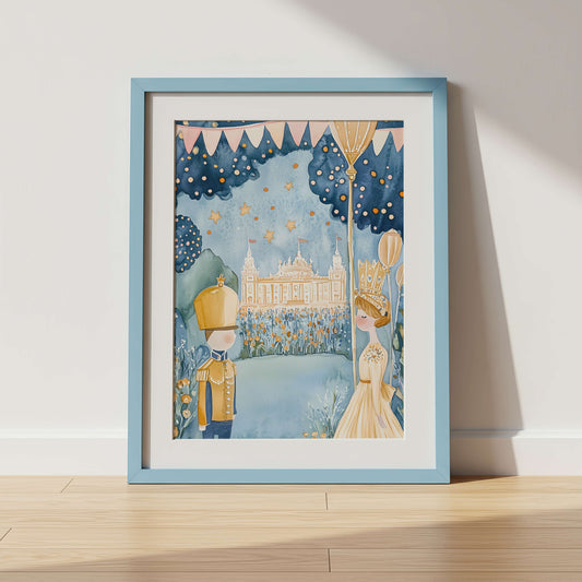 Royal Palace Wall Art Print | Unframed
