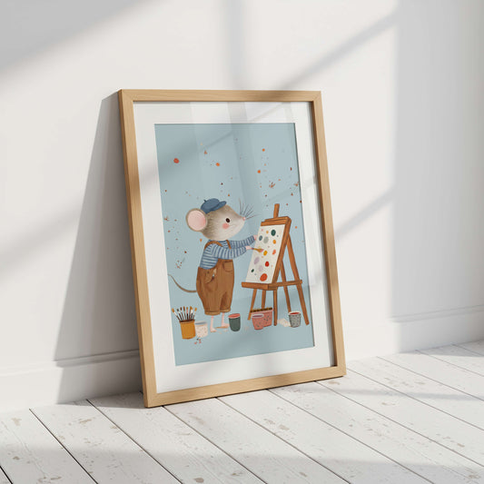 Artist Mouse Print | Unframed