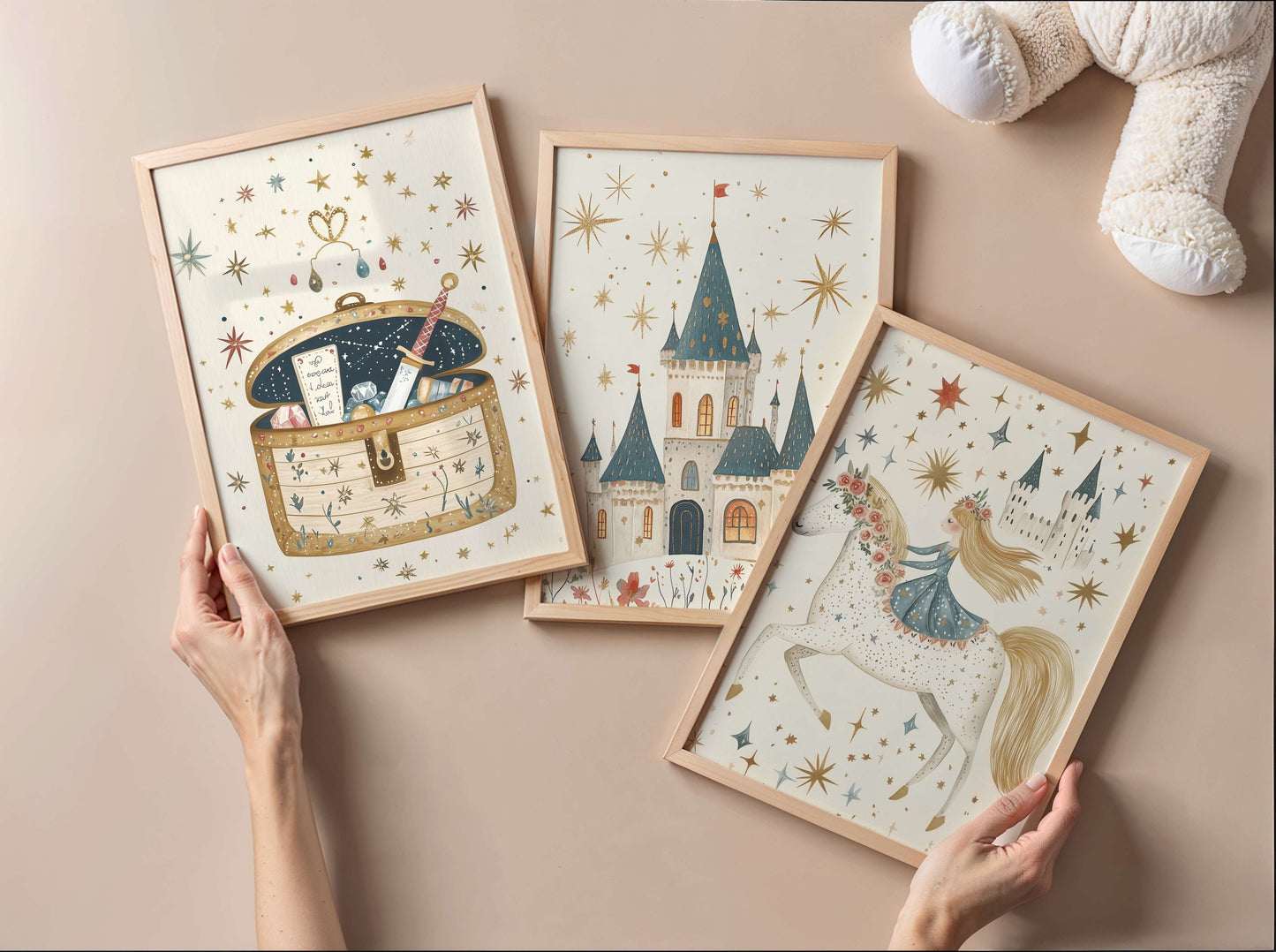 Princess And The Horse | Unframed