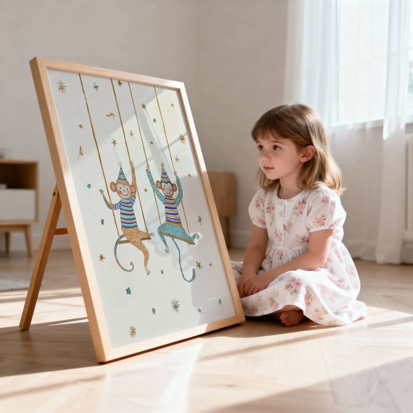 The Circus Monkeys | Unframed