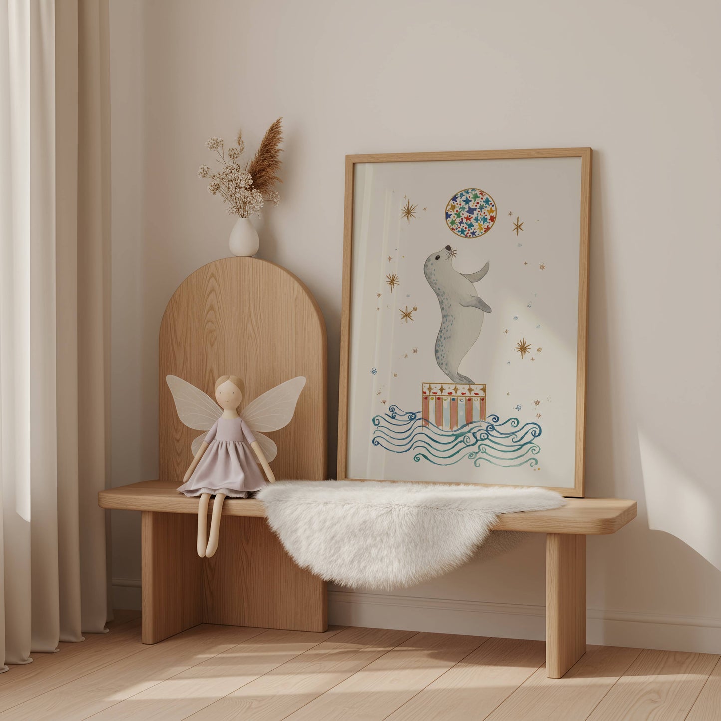 The Circus Seal | Unframed
