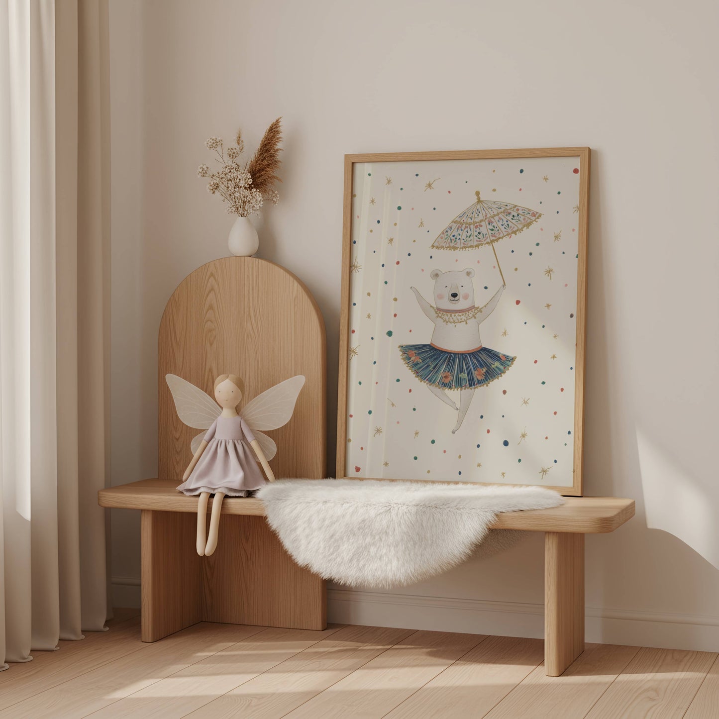The Circus Bear | Unframed
