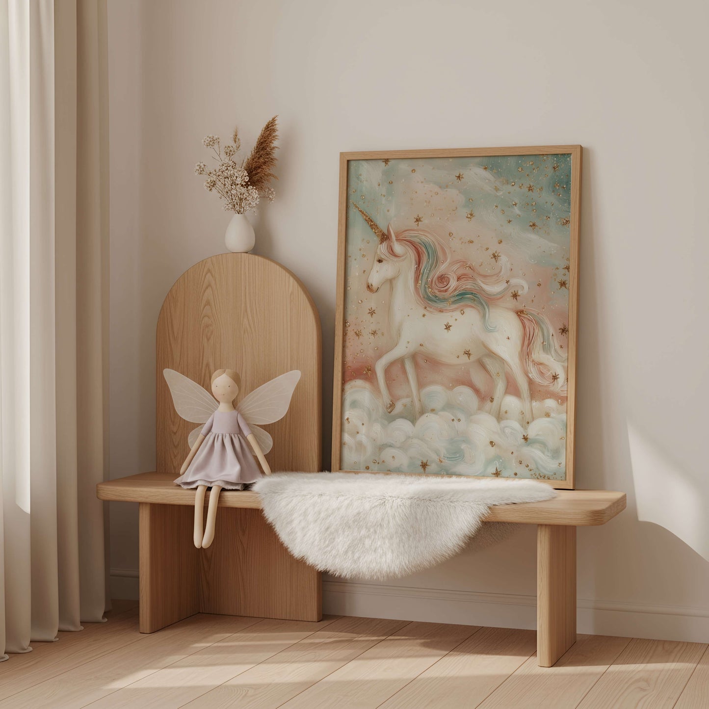 Dreamy Unicorn Print | Unframed