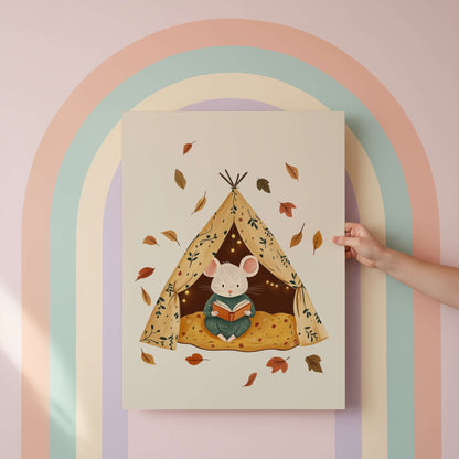 Mouse Wall Art Set of 6 Prints | Unframed