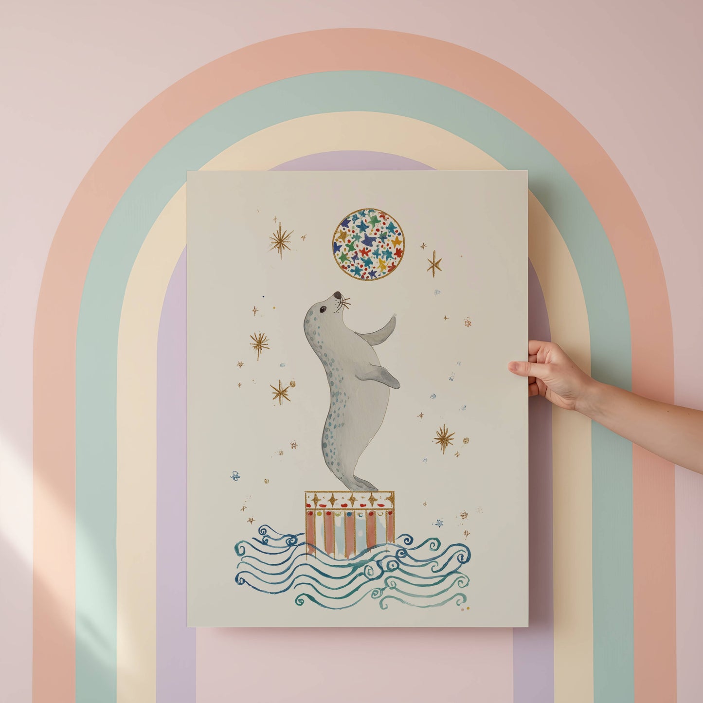 The Circus Seal | Unframed