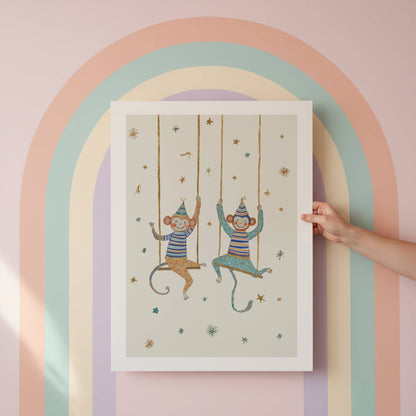 The Circus Monkeys | Unframed