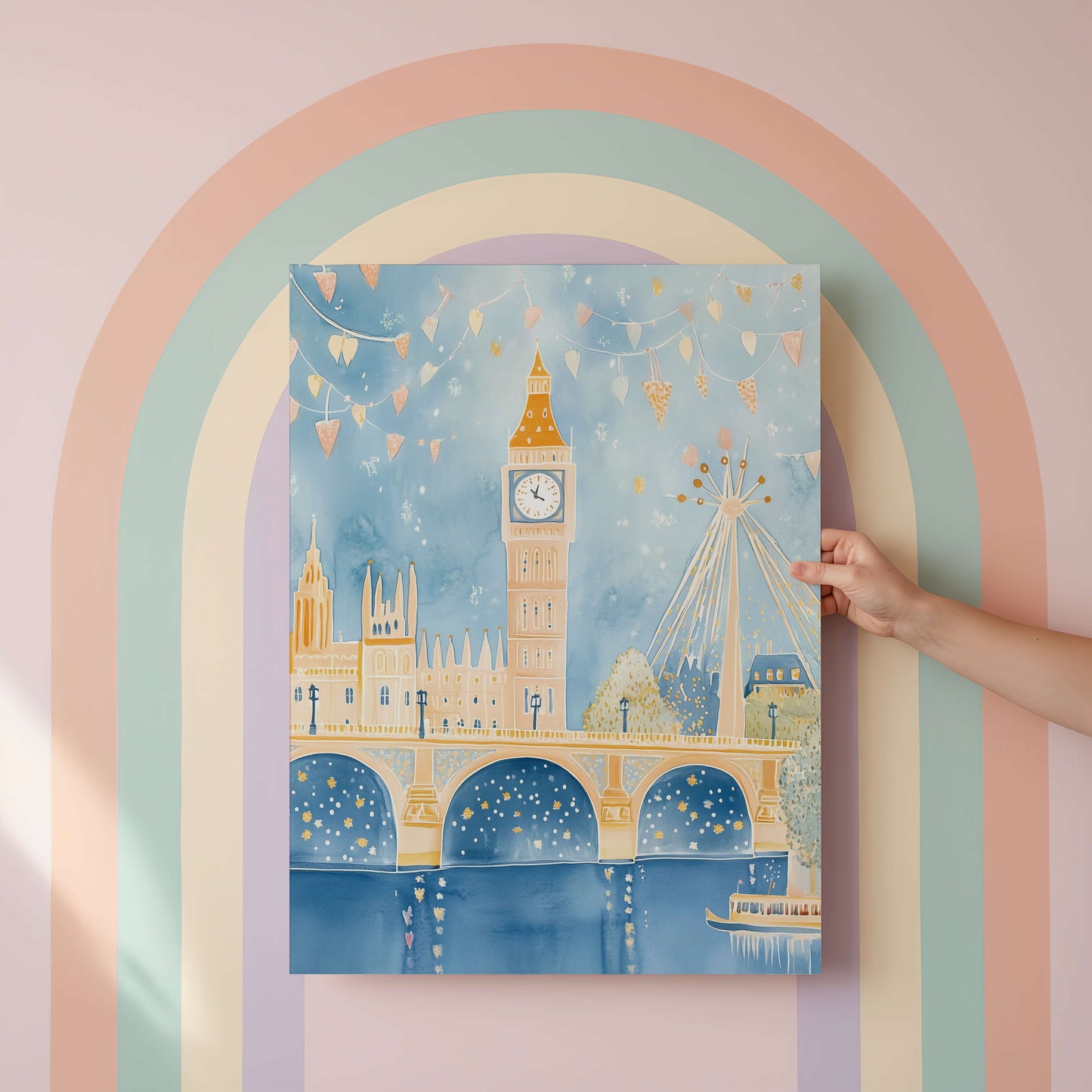 Big Ben Nursery Print | Unframed