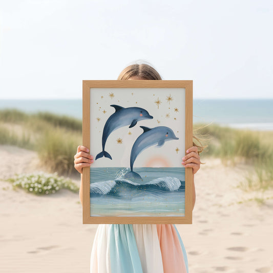 The Dolphins | Unframed