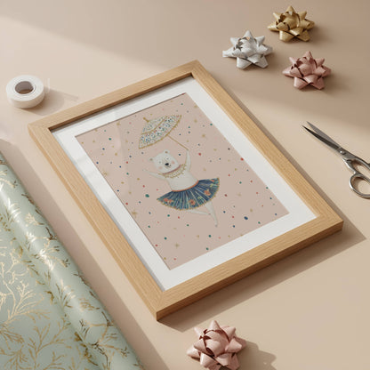 The Circus Bear | Unframed