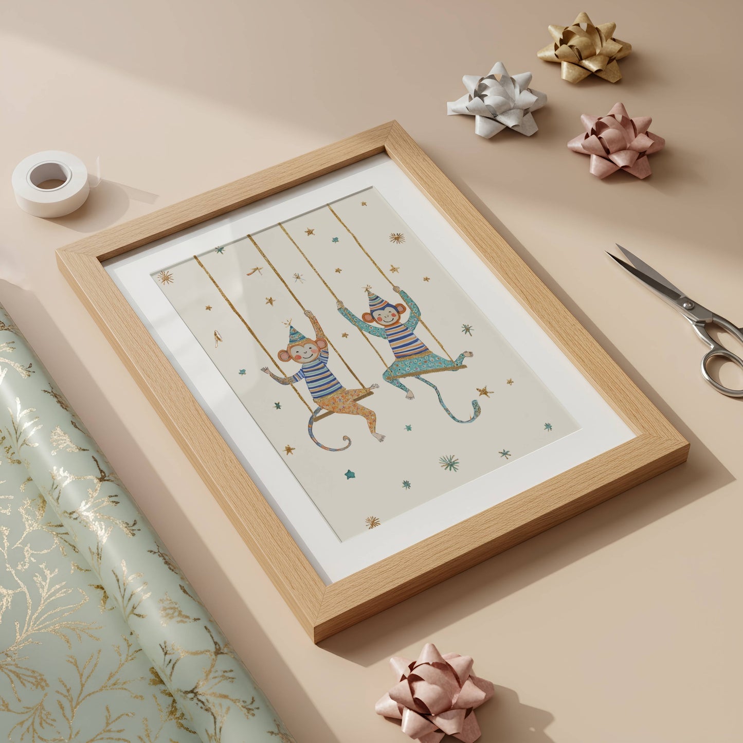 The Circus Monkeys | Unframed