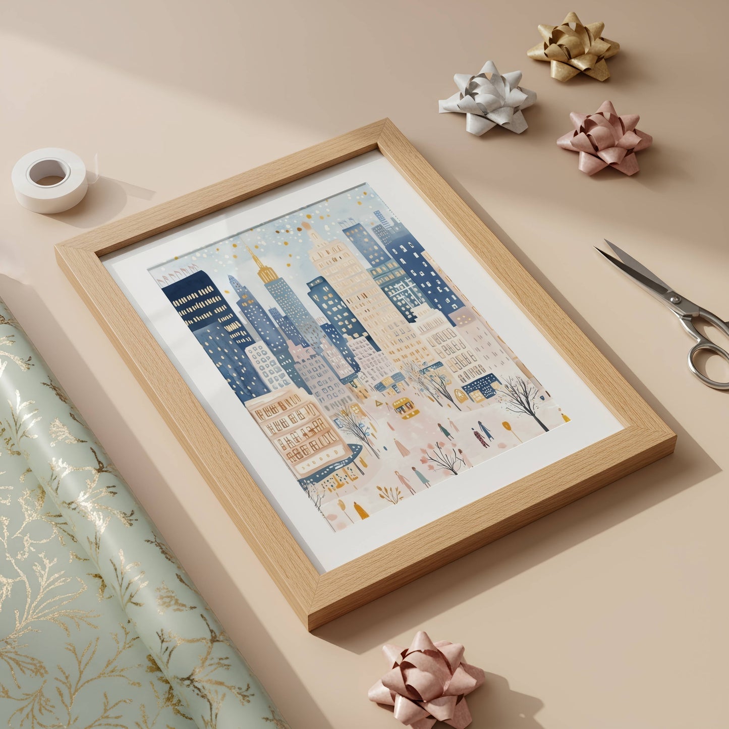 Times Square Wall Art Print | Unframed