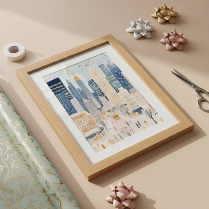 Times Square Wall Art Print | Unframed