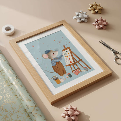 Artist Mouse Print | Unframed