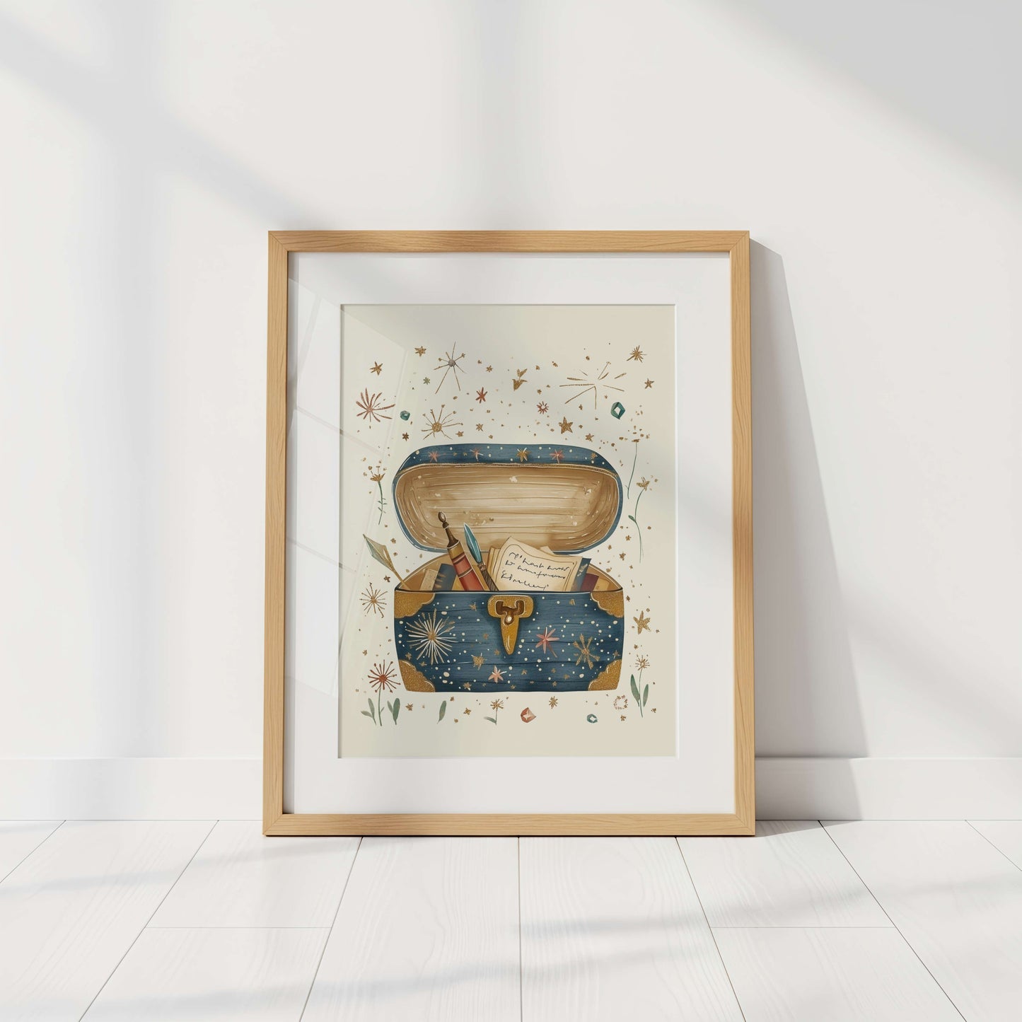 Magical Treasure Chest | Unframed