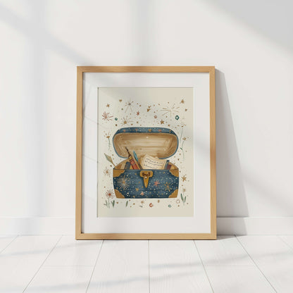 Magical Treasure Chest | Unframed