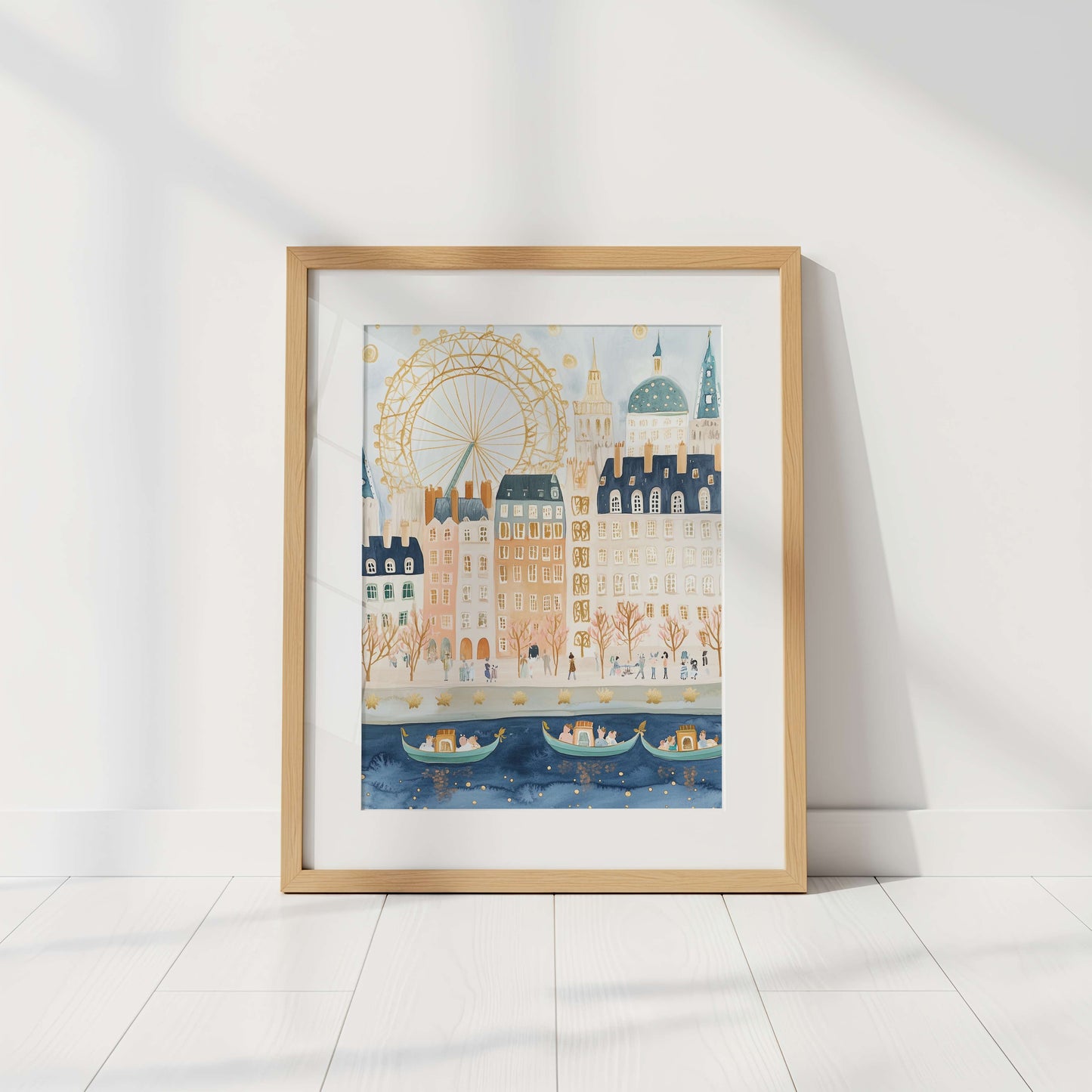 London Eye Wall Art Print | Unframed