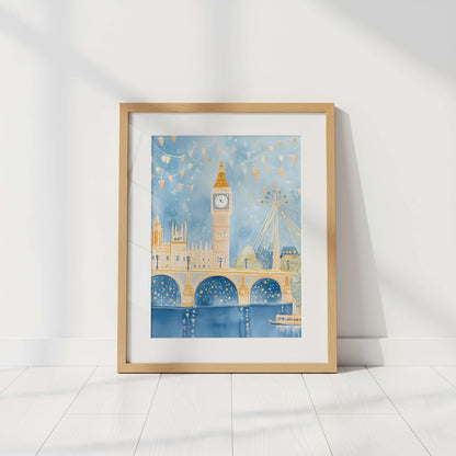 Big Ben Nursery Print | Unframed