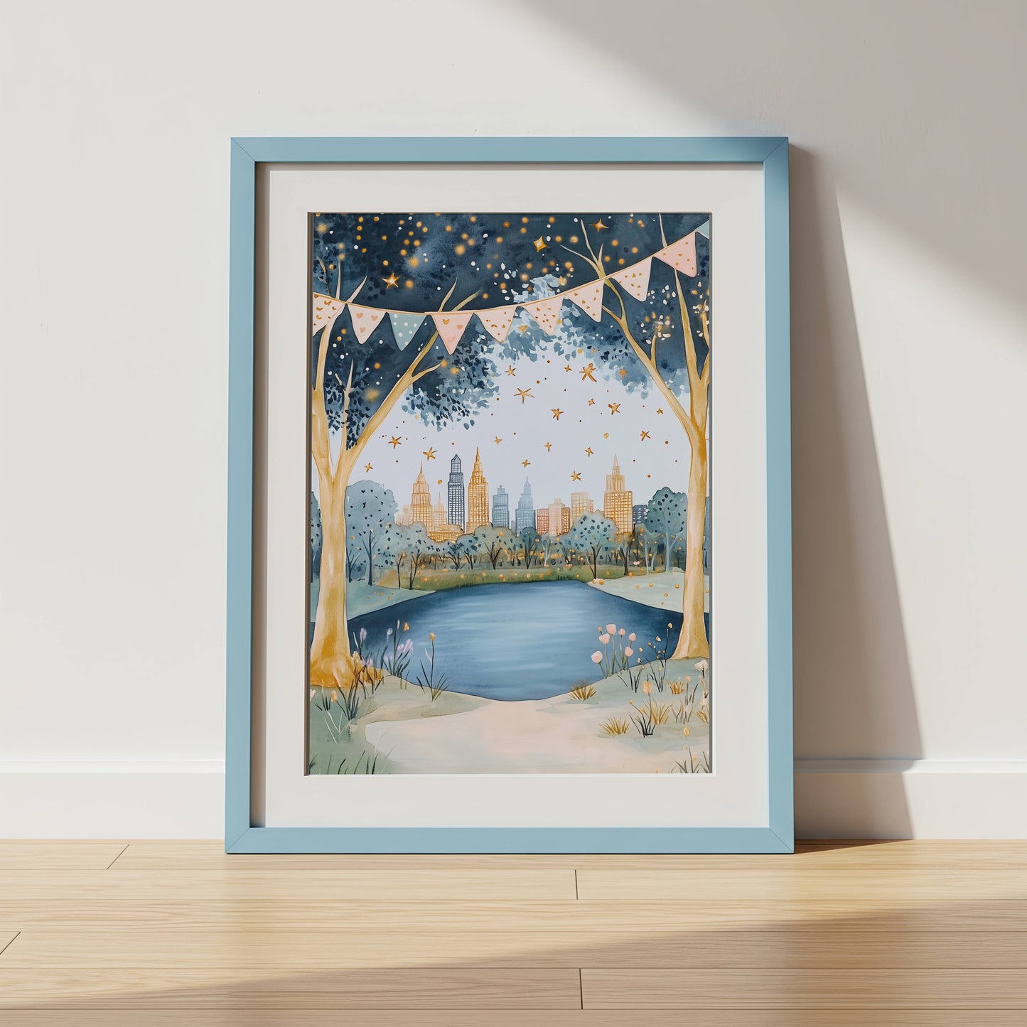 Central Park Wall Art Print | Unframed