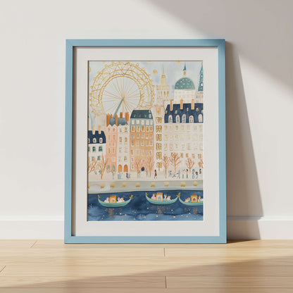 London Eye Wall Art Print | Unframed