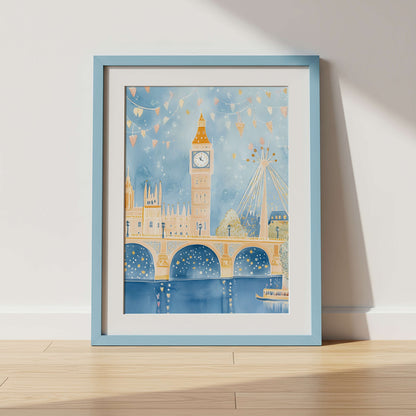 Big Ben Nursery Print | Unframed