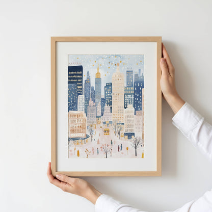 Times Square Wall Art Print | Unframed