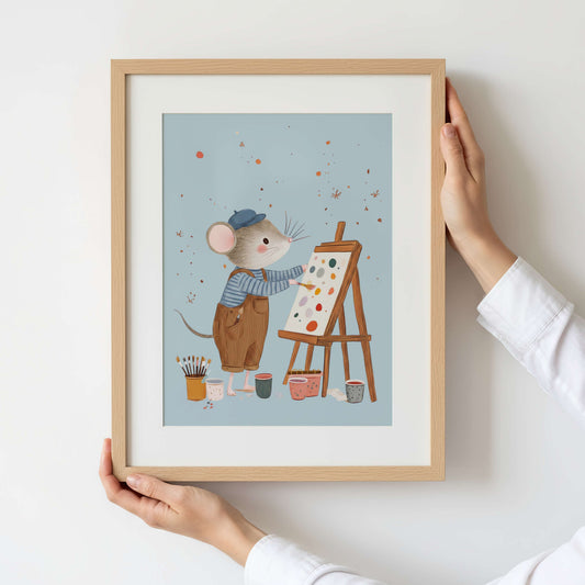 Artist Mouse Print | Unframed