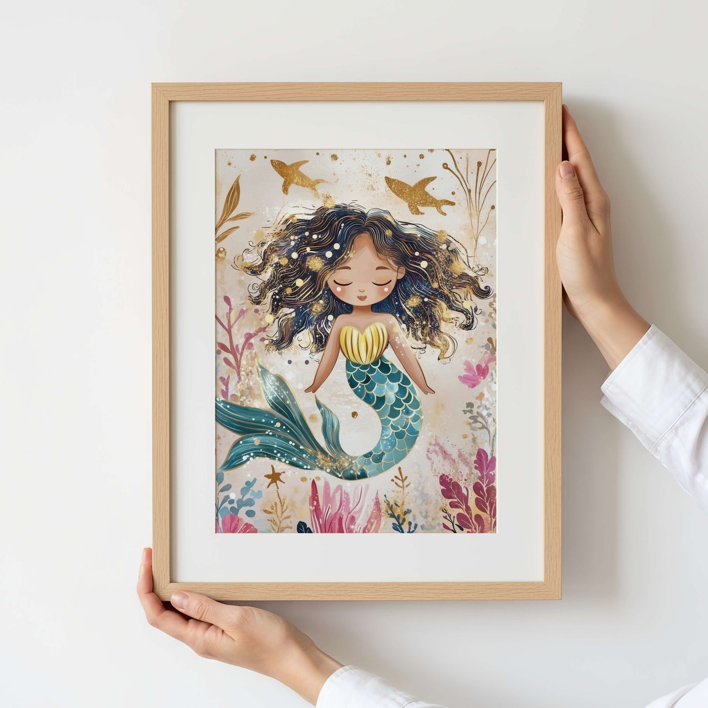 Magical Mermaid Print | Unframed