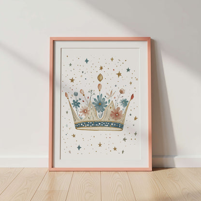 Princess Flower Crown | Unframed