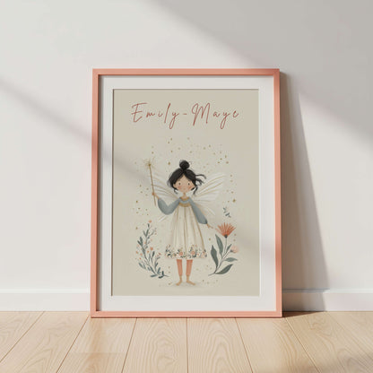 Personalised Woodland Fairy Print | Unframed Single