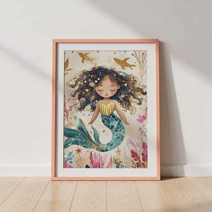 Magical Mermaid Print | Unframed