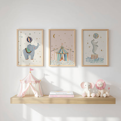 The Circus Seal | Unframed