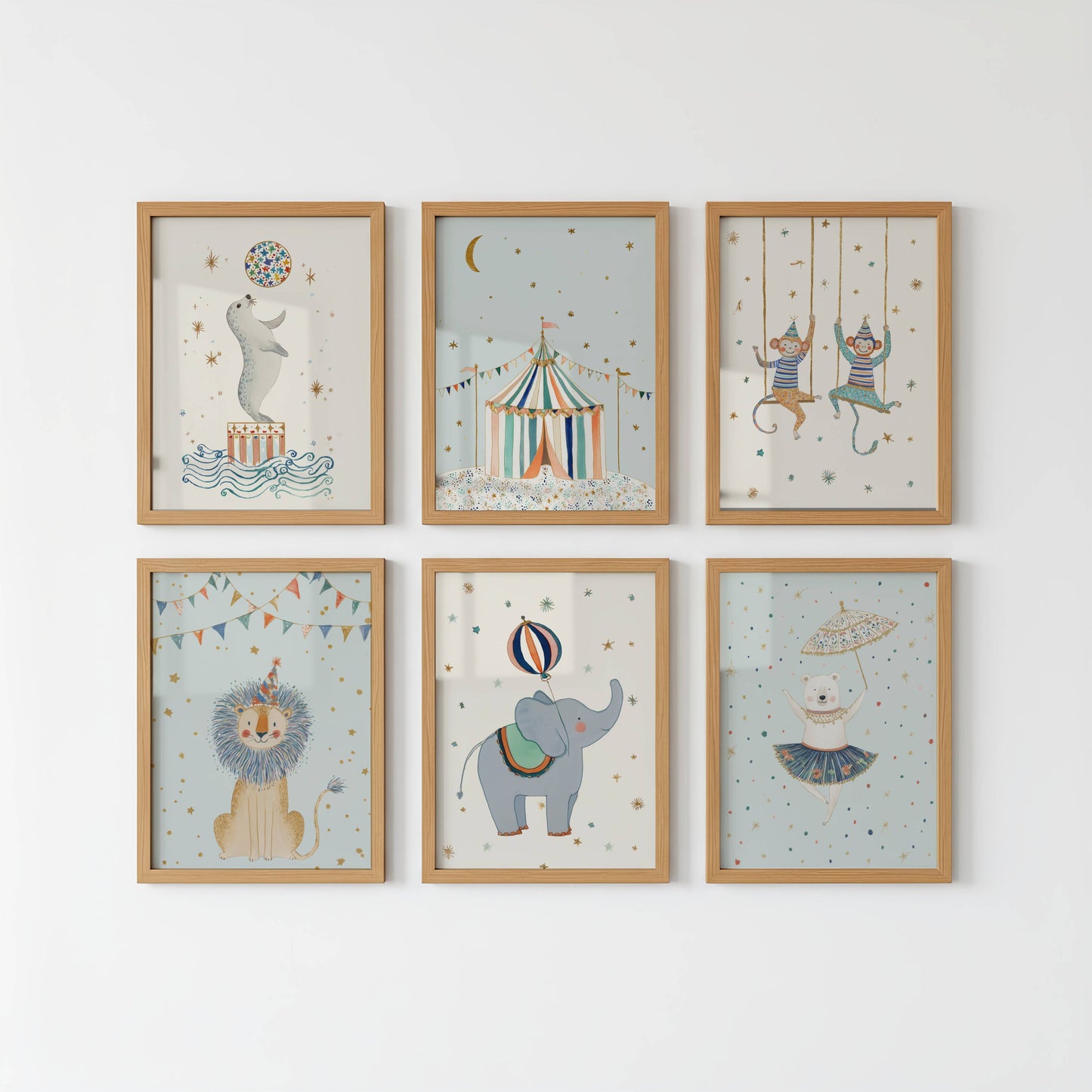 The Circus Bear | Unframed