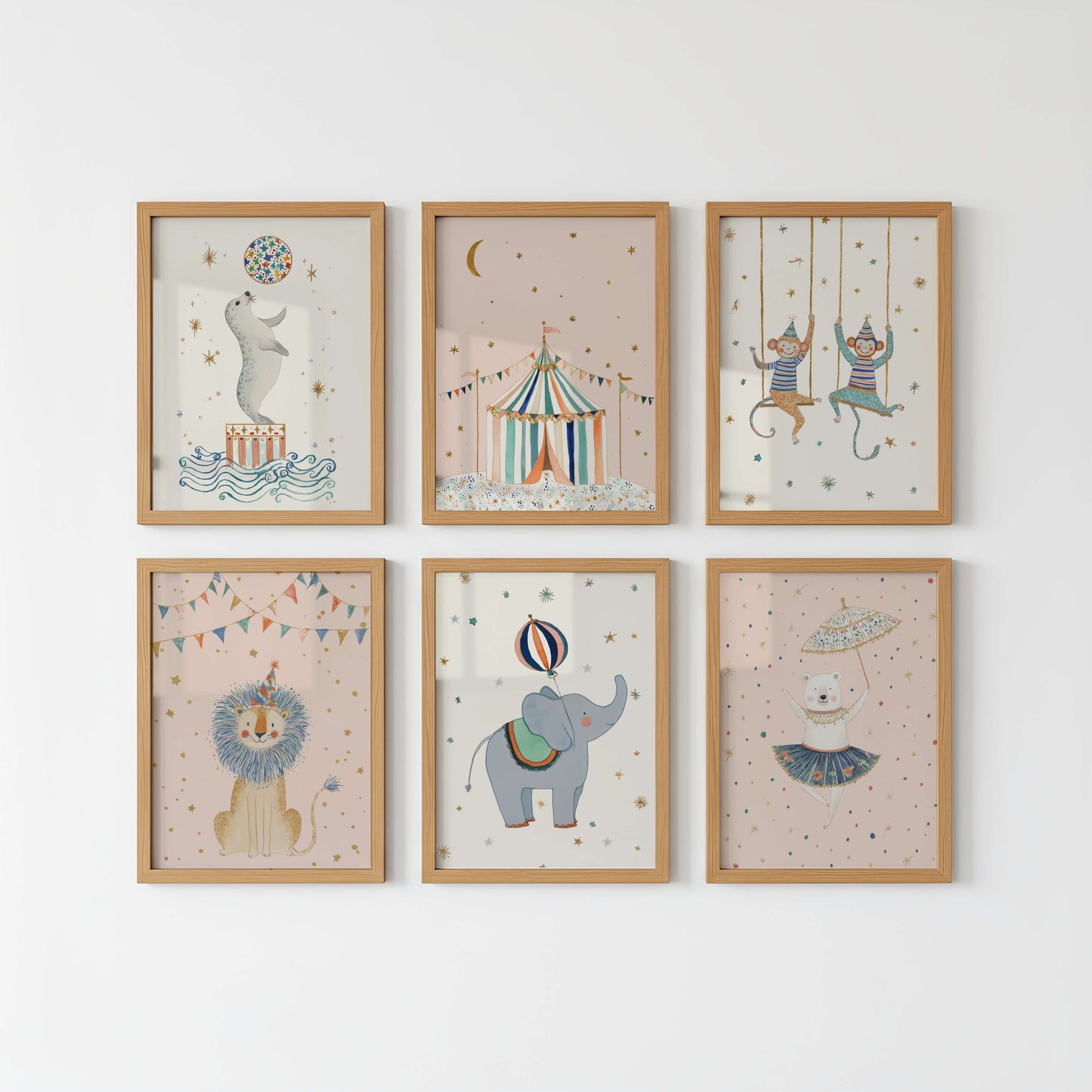 The Circus Monkeys | Unframed
