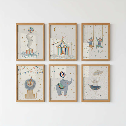 The Circus Elephant | Unframed