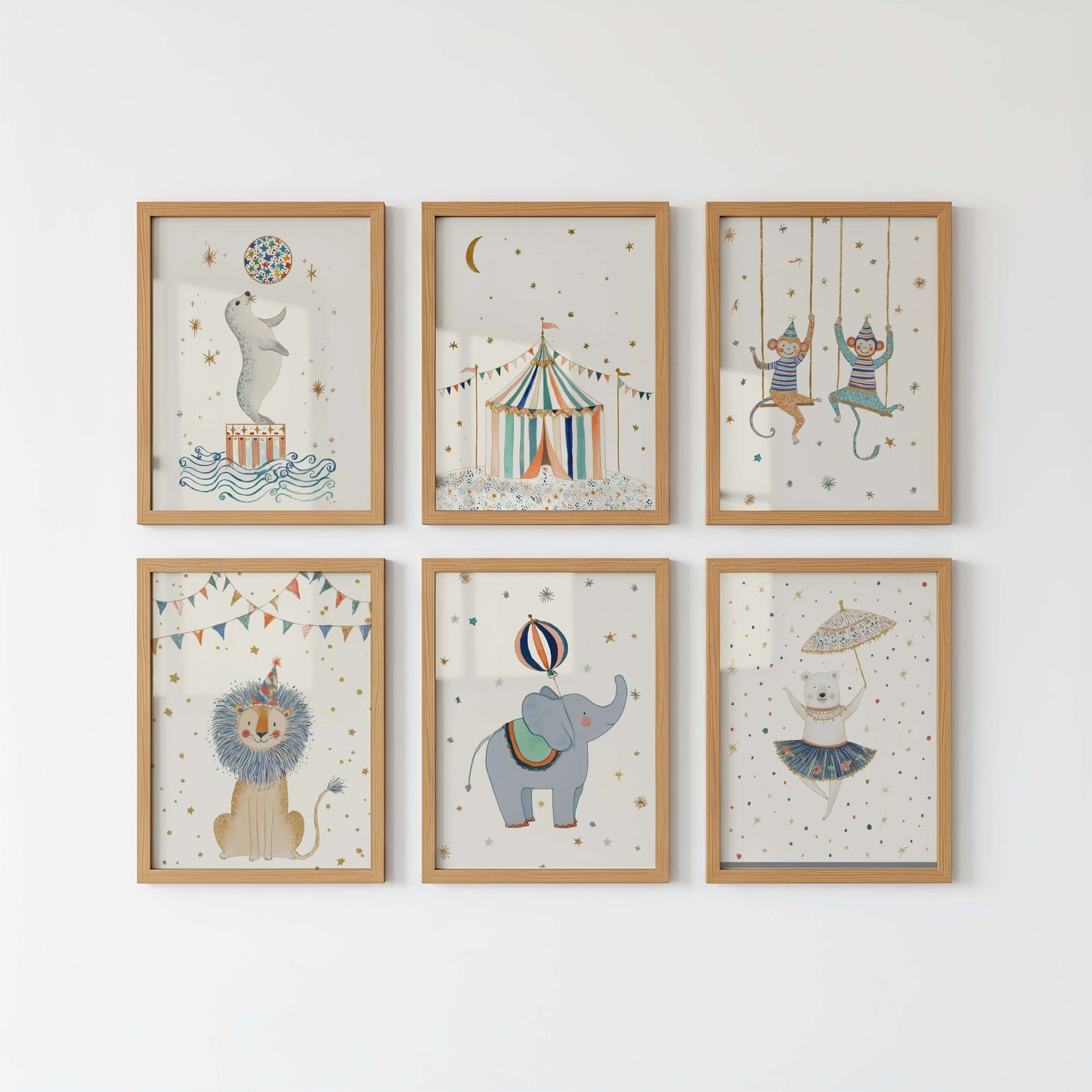 The Circus Bear | Unframed