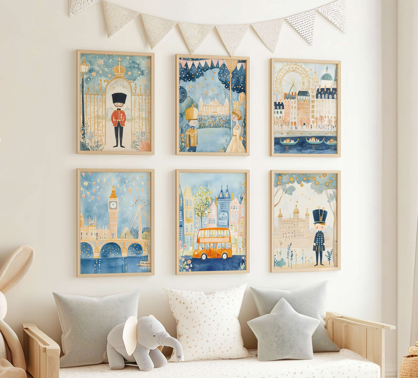 Big Ben Nursery Print | Unframed