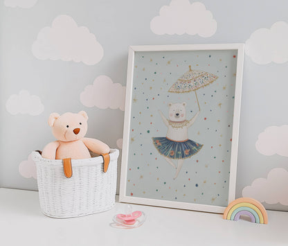 The Circus Bear | Unframed