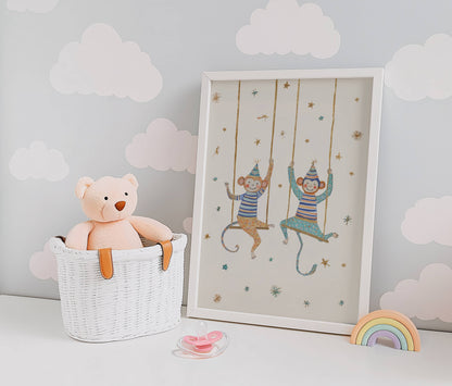 The Circus Monkeys | Unframed