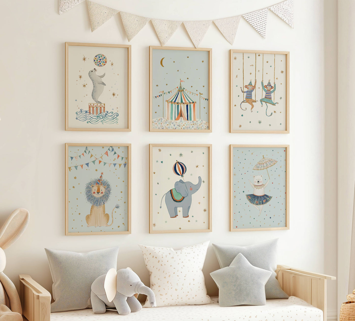 The Circus Seal | Unframed