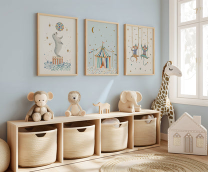 The Circus Seal | Unframed