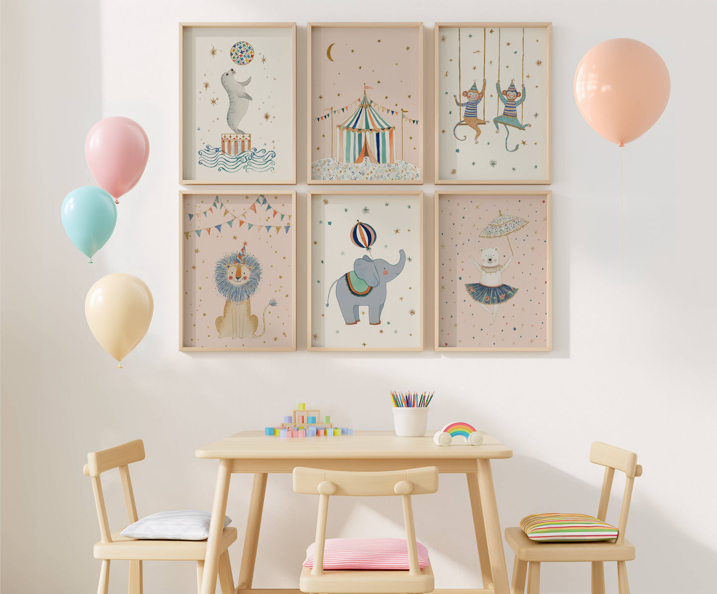 The Circus Bear | Unframed