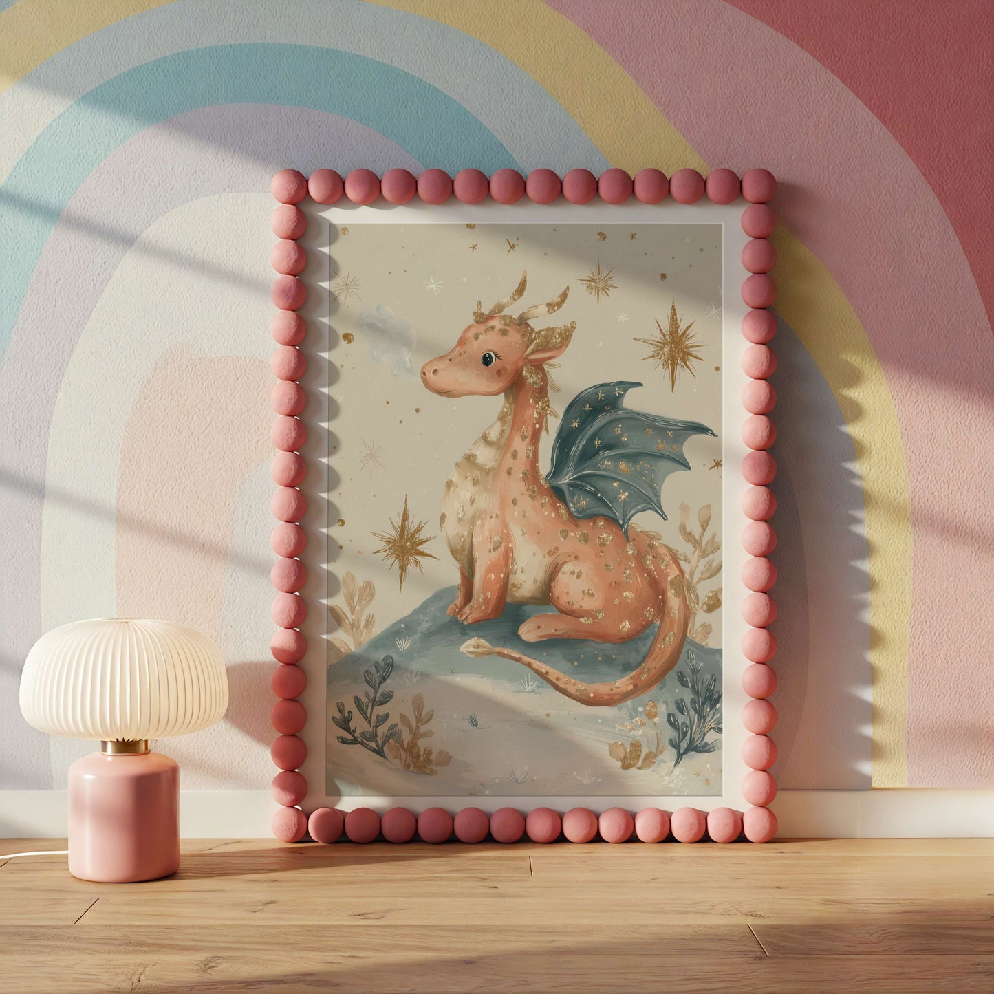 Baby Dragon Stardust Print | Unframed