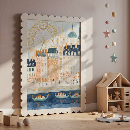 London Eye Wall Art Print | Unframed