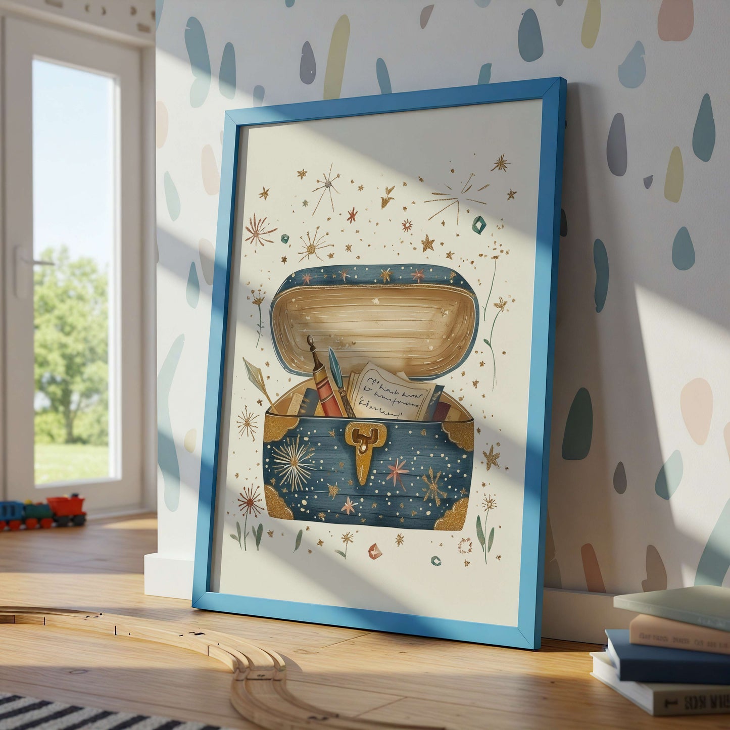 Magical Treasure Chest | Unframed