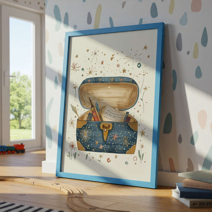 Magical Treasure Chest | Unframed