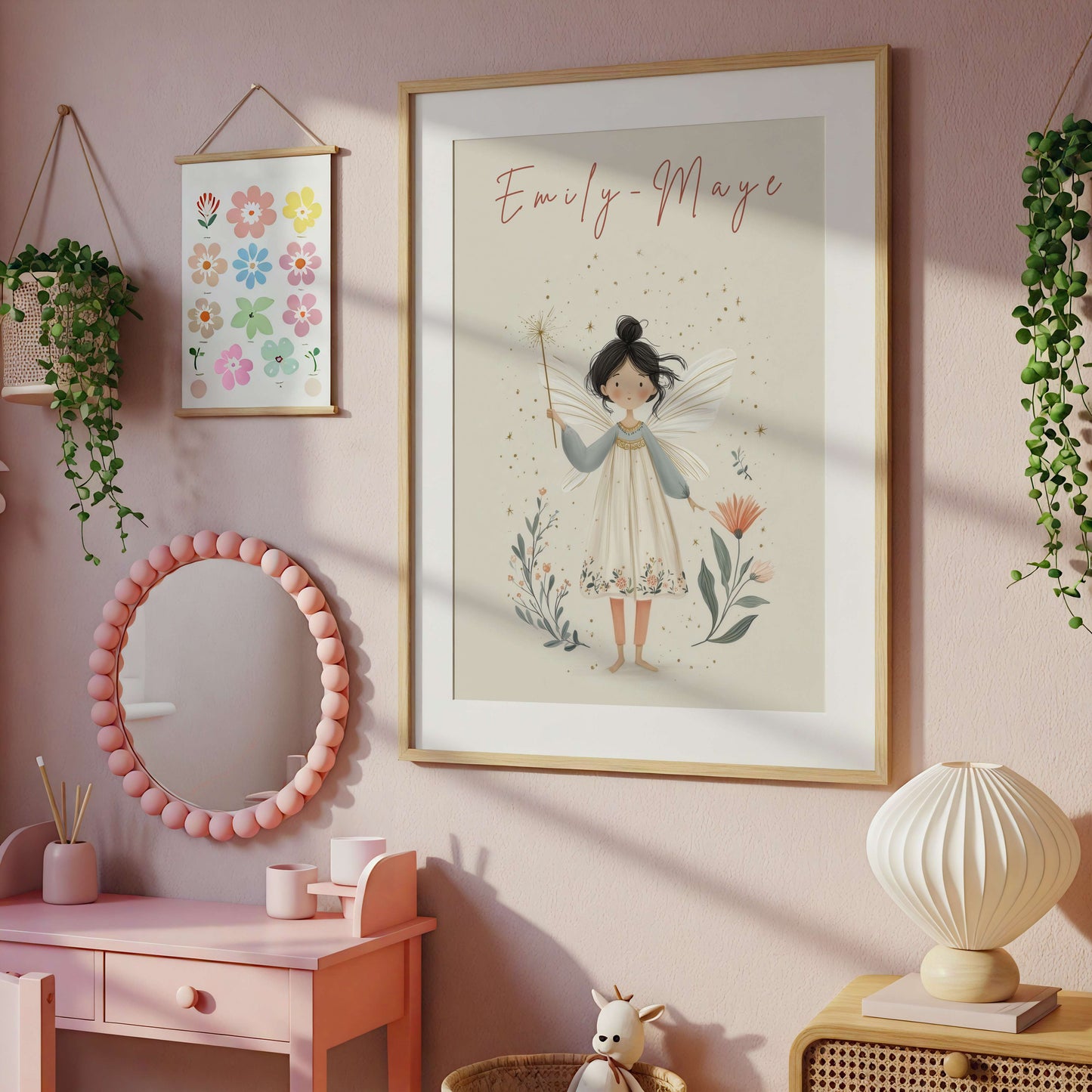 Personalised Woodland Fairy Print | Unframed Single