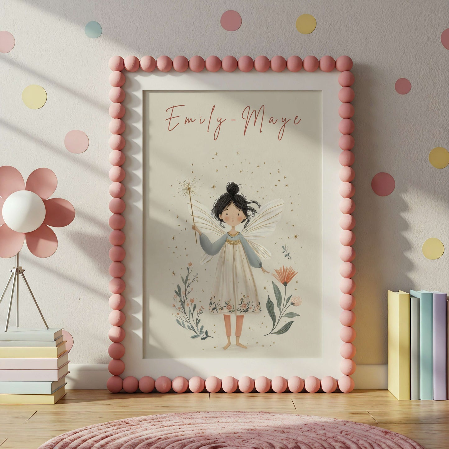 Personalised Woodland Fairy Print | Unframed Single