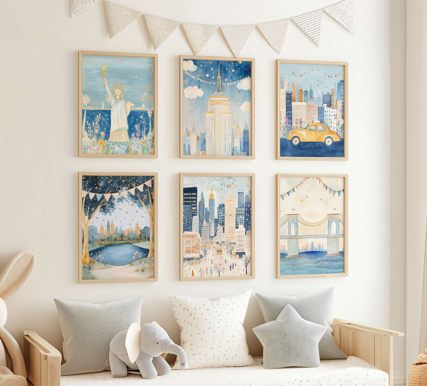 Central Park Wall Art Print | Unframed