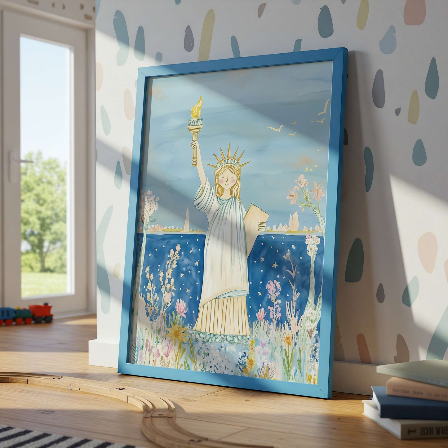 Statue of Liberty Wall Art Print | Unframed