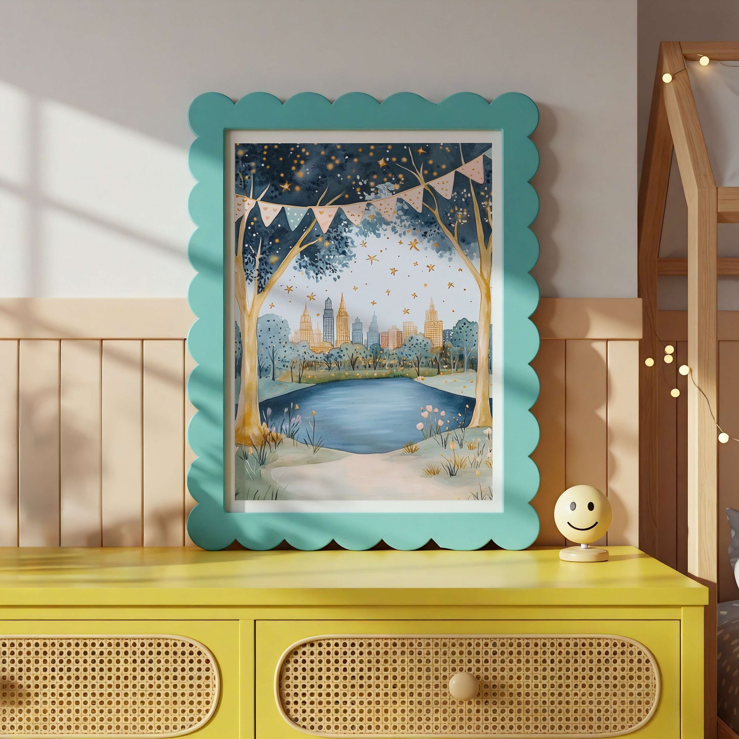 Central Park Wall Art Print | Unframed